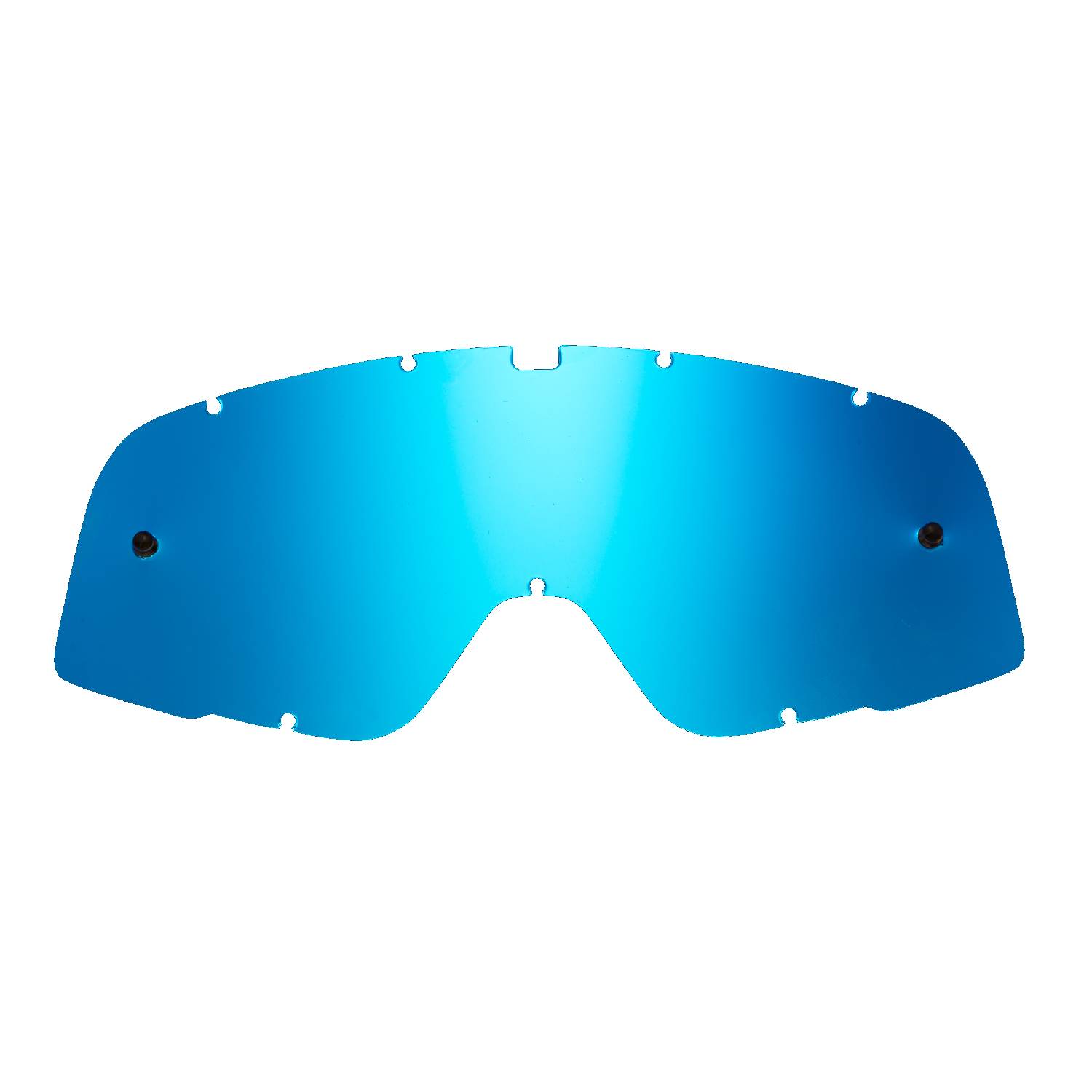 blue-toned mirrored replacement lenses for goggles compatible for 100% Barstow goggle