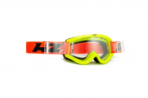 HZ maschera/occhiale motocross YELLOW ORANGE MX-DH-MTB