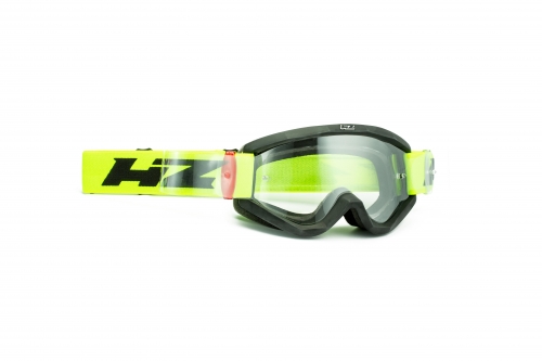 HZ maschera/occhiale motocross Black/Yellow  MX-DH-MTB