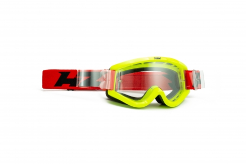 HZ maschera/occhiale motocross Yellow/Red MX-DH-MTB