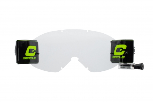 kit roll-off trasparente (mud device) compatibile per occhiale/maschera Oakley  O-Frame 2.0 Mx