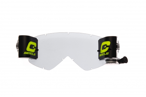 kit roll-off trasparente (mud device) compatibile per occhiale/maschera Smith Fuel / Intake / V1 / V2