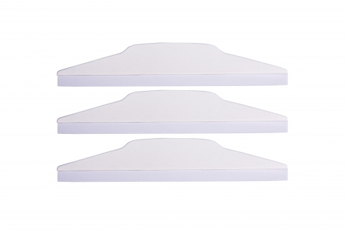 SeeCle  mud flap 3 pz compatibile per  occhiale/maschera POWERBOMB/POWERCORE