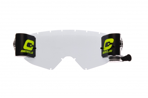 kit roll-off trasparente (mud device) compatibile per occhiale/maschera cross Ethen Zerocinque Primis / R / Ares / Ares Pluma
