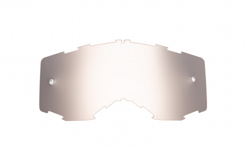 silver-toned mirrored replacement lenses for goggles compatible for Aka Magnetika / Vortika goggle