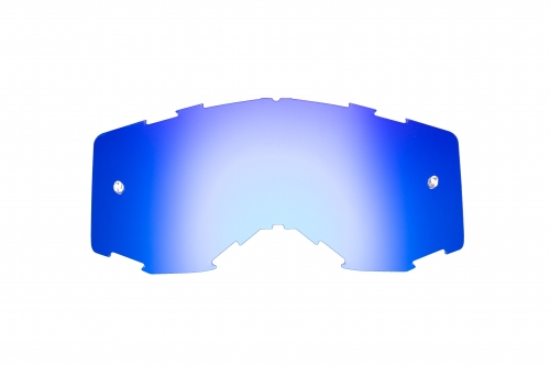 Blue-toned mirrored replacement lenses for goggles compatible for Aka Magnetika / Vortika goggle