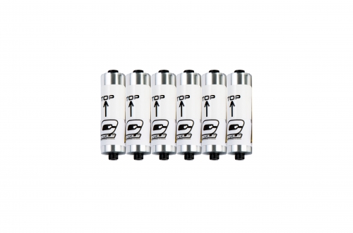 HZ 41S284 Rullino di Ricambio 45mm Cross Trasparente  Compatibile Per Roll-Off Motocross 100Percent Gen2