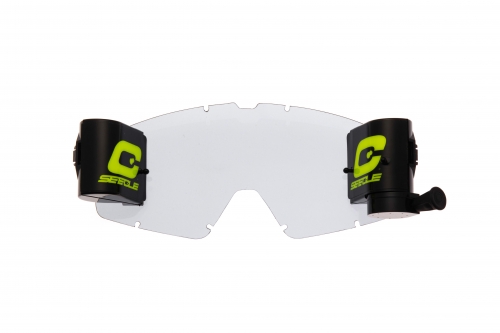 kit roll-off trasparente (mud device) compatibile per occhiale/maschera Fox Main Encore / Main Pro Mx