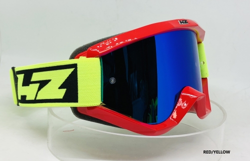 SE-310001-HZ - HZ  MX/RACE goggle  yellow/blue MX-DH-MTB