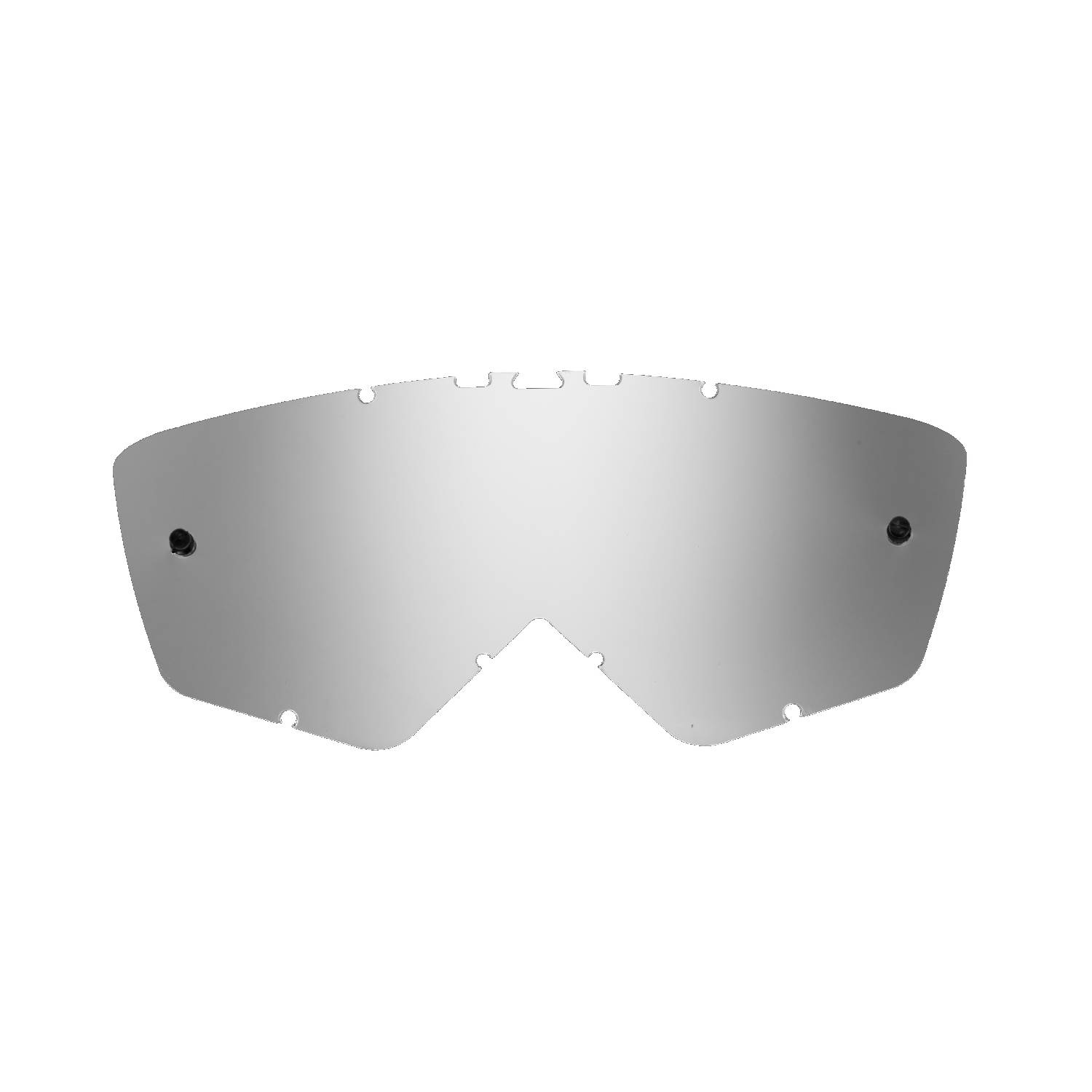 silver-toned mirrored replacement lenses for goggles compatible for Ariete Andrenaline RC07 / Ride And Roll goggle