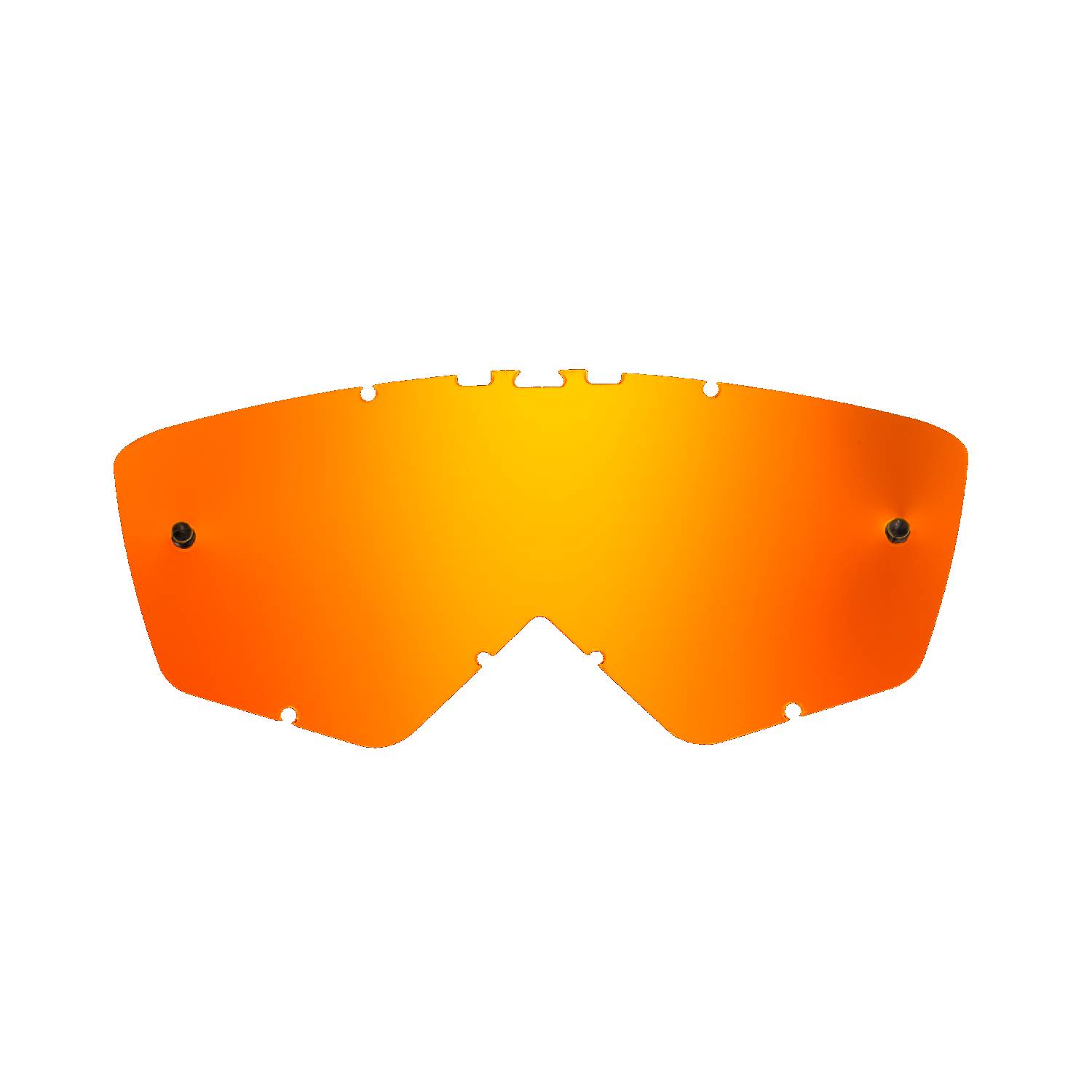 orange-toned mirrored replacement lenses for goggles compatible for Ariete Andrenaline RC07 / Ride And Roll goggle