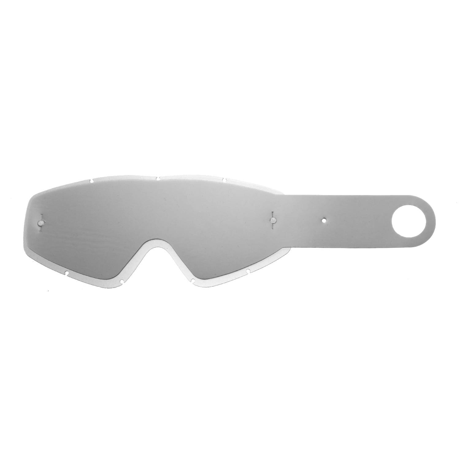 Lente trasparente + 10 Strappi (Combo) compatibile per occhiale/maschera per maschera Eks