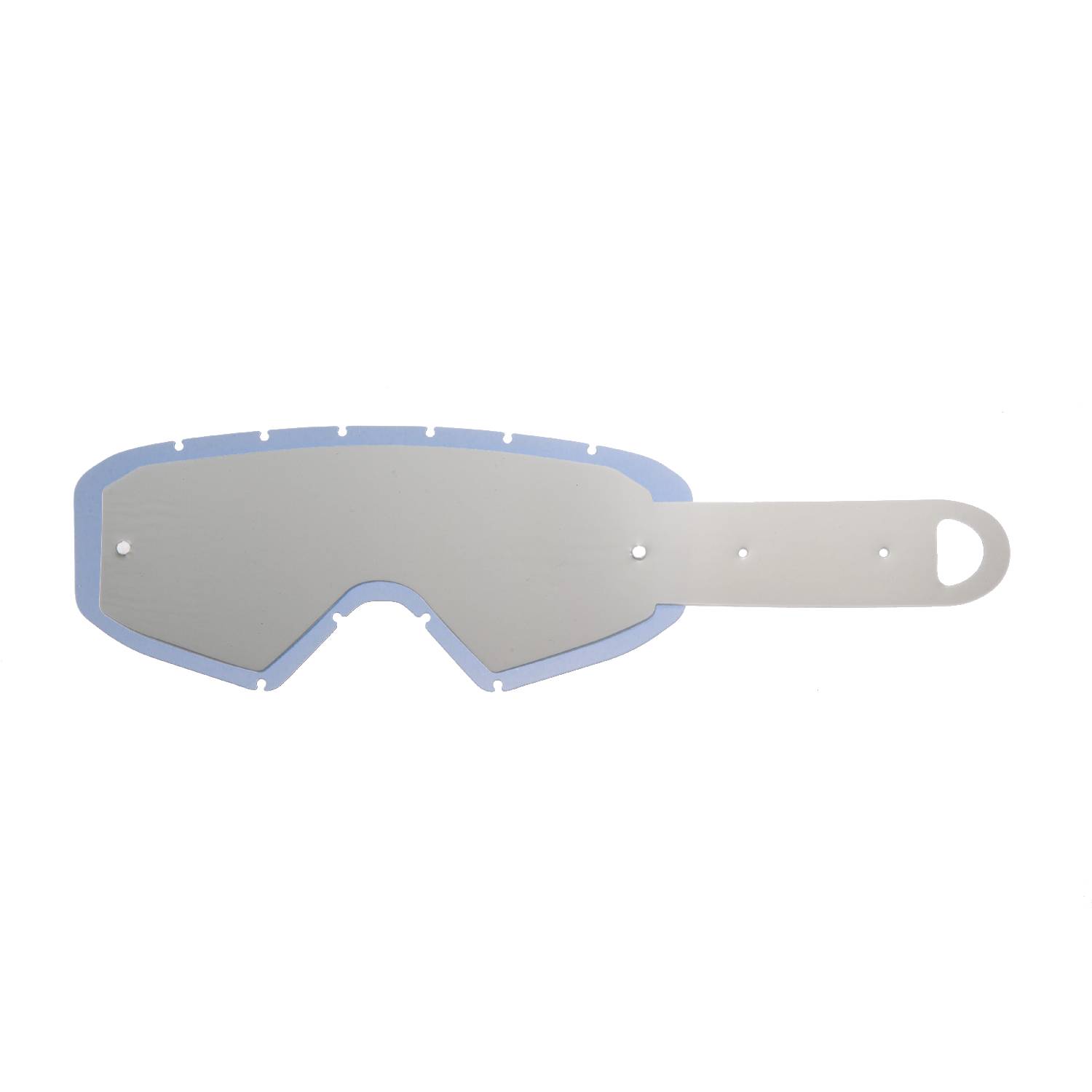 Lente fumè + 10 Strappi (Combo) compatibile per occhiale/maschera cross Ethen Zerocinque Primis / R / Ares / Ares Pluma