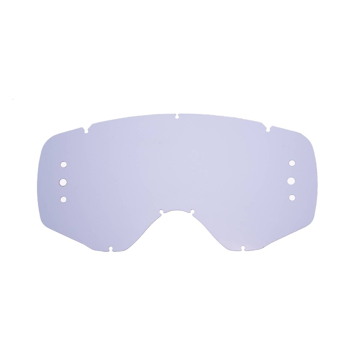 Lente ROLL-OFF fumè compatibile per occhiale/maschera cross Ethen Zerosei GP/ Basic / Evolution/ Mud Mask
