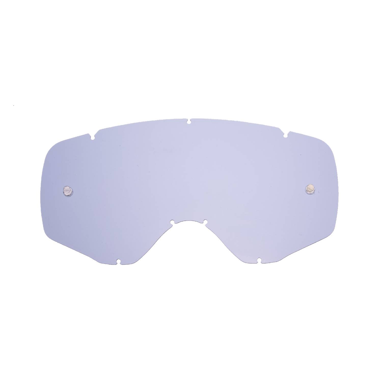 Lente di ricambio fumè compatibile per occhiale/maschera cross Ethen Zerosei GP/ Basic / Evolution/ Mud Mask