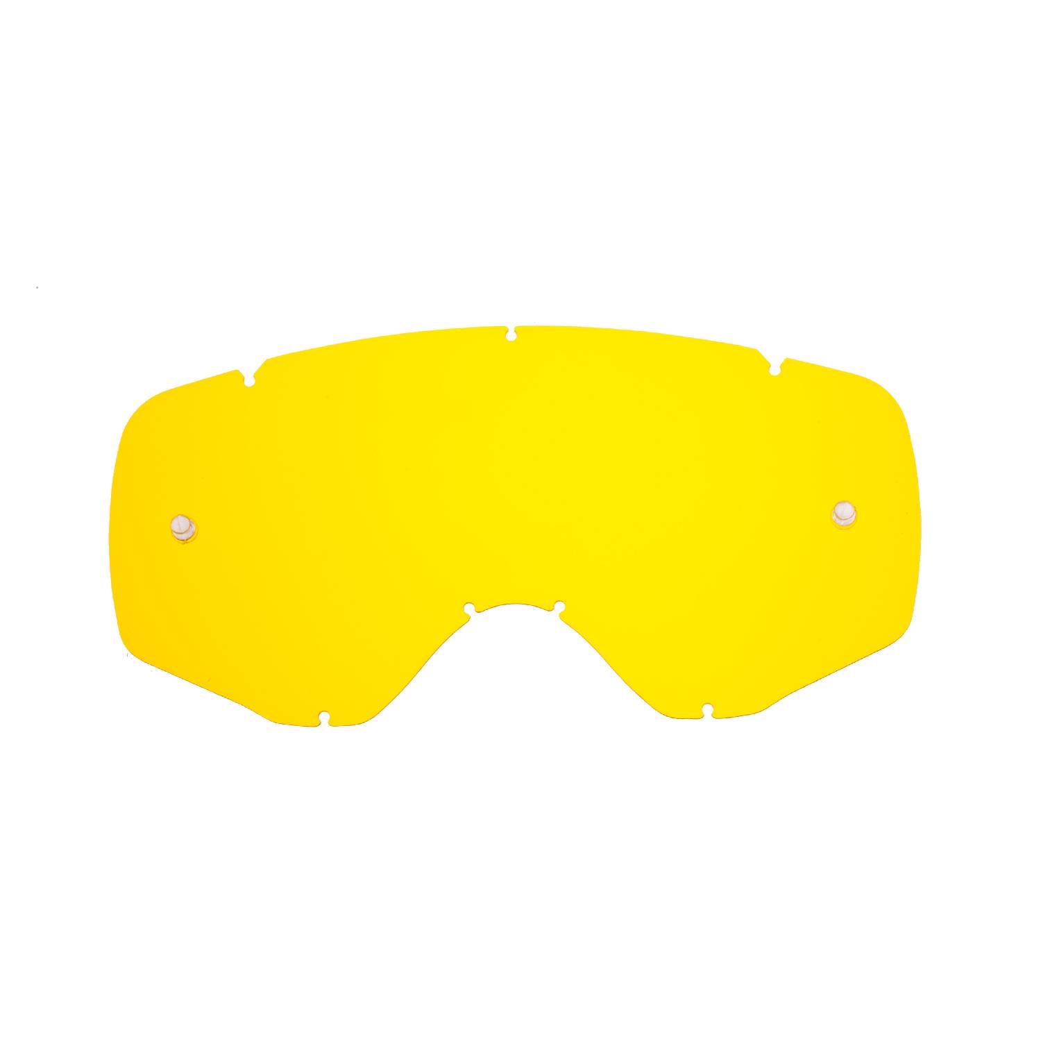 Lente di ricambio giallo compatibile per occhiale/maschera cross Ethen Zerosei GP/ Basic / Evolution/ Mud Mask