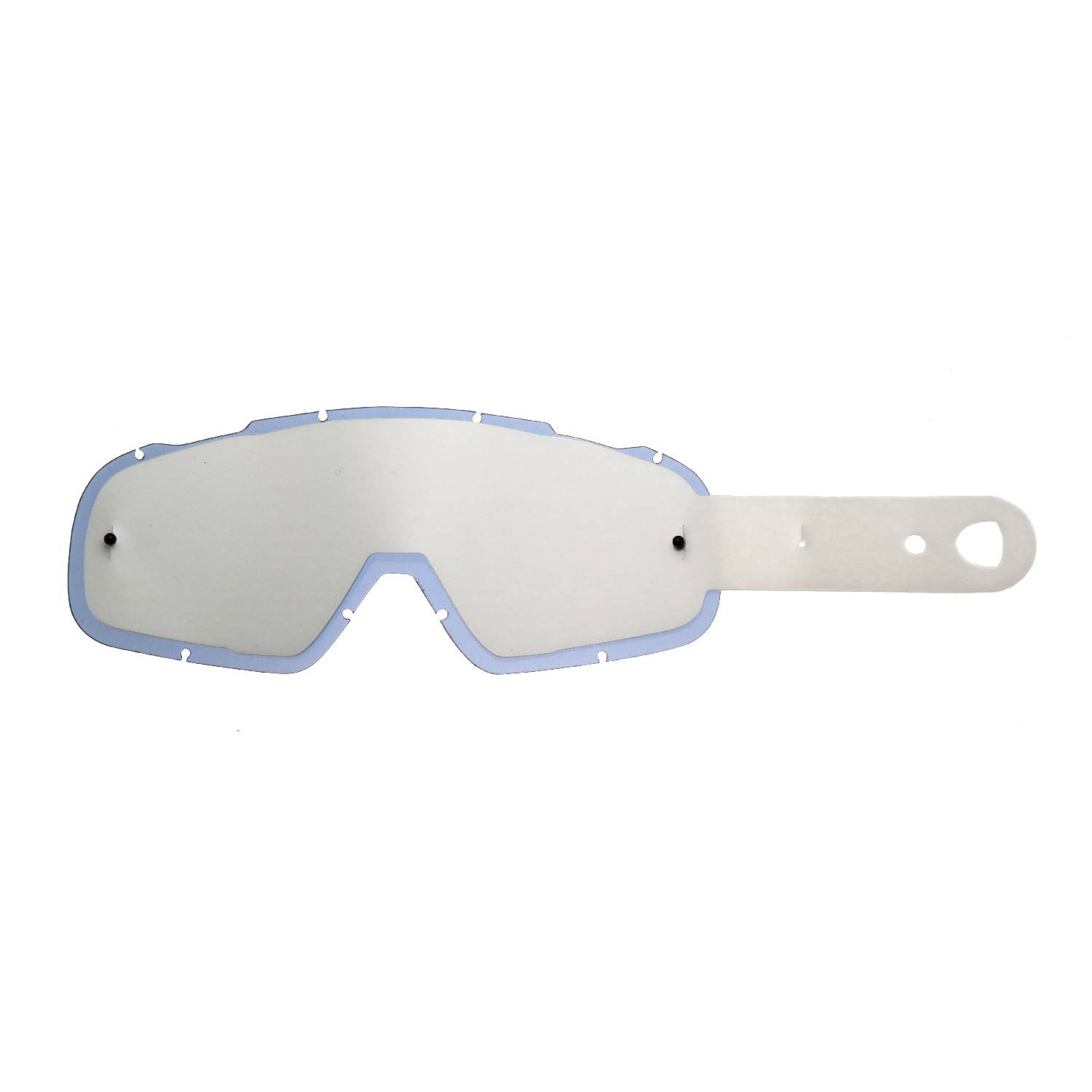 combo lenses with smokey lenses with 10 tear off compatible for Fox Airspc goggle