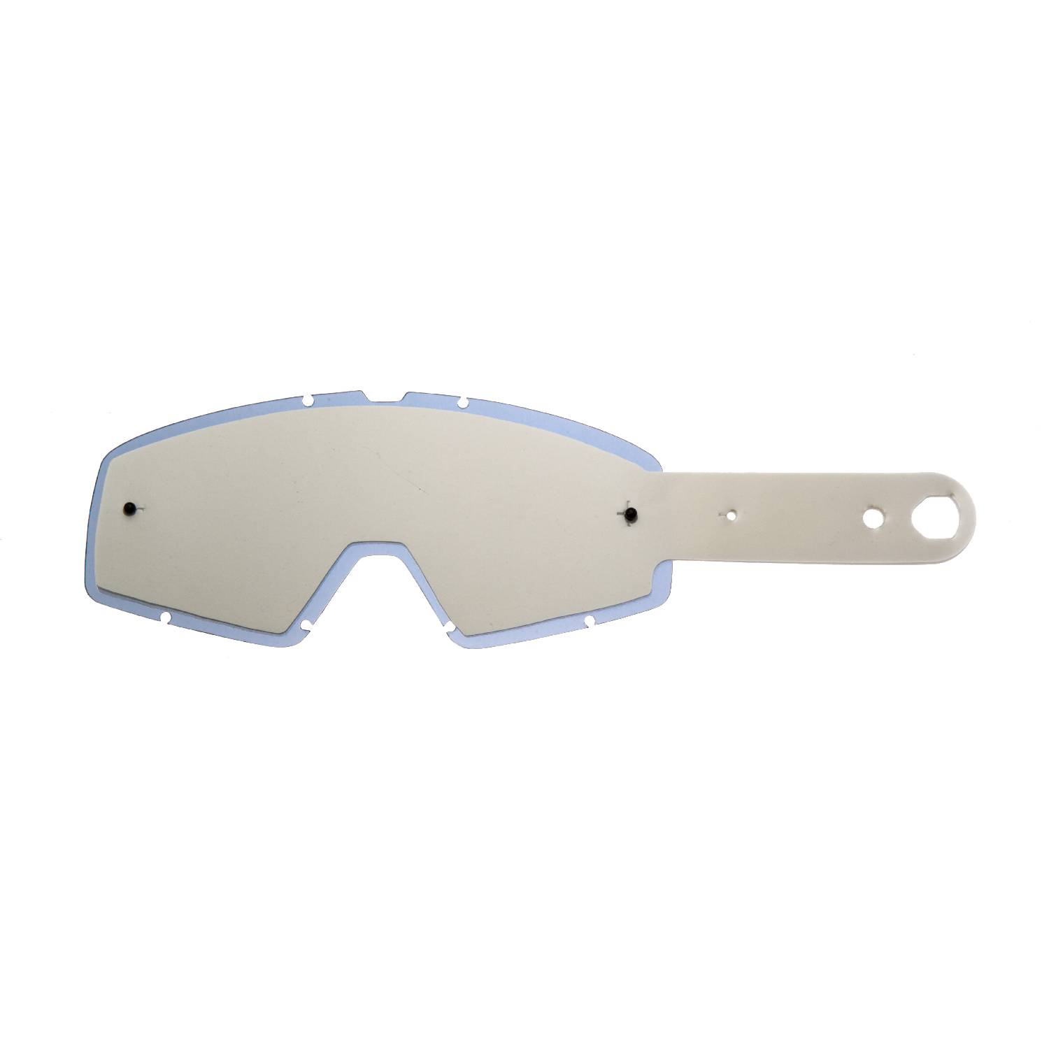combo lenses with smokey lenses with 10 tear off compatible for Fox Main Pro Mx goggle