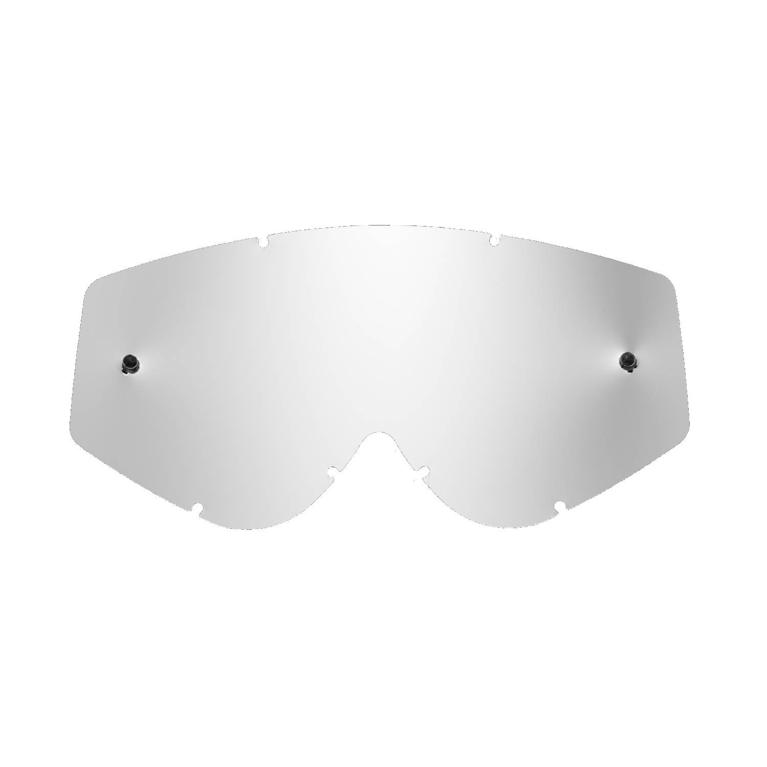 HZ GMZ SE-411112-HZ lenti di ricambio per maschere motocross di colore argento specchiato