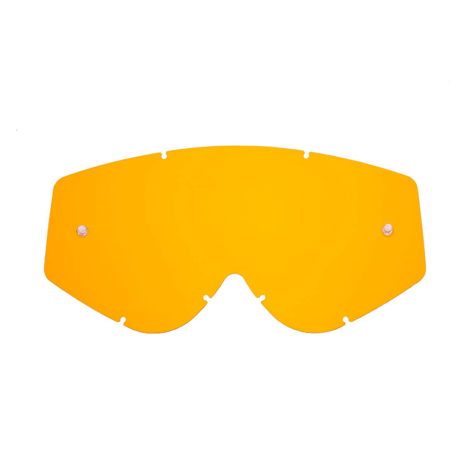 HZ GMZ SE-411113-HZ lenti di ricambio per maschere motocross  di colore arancione