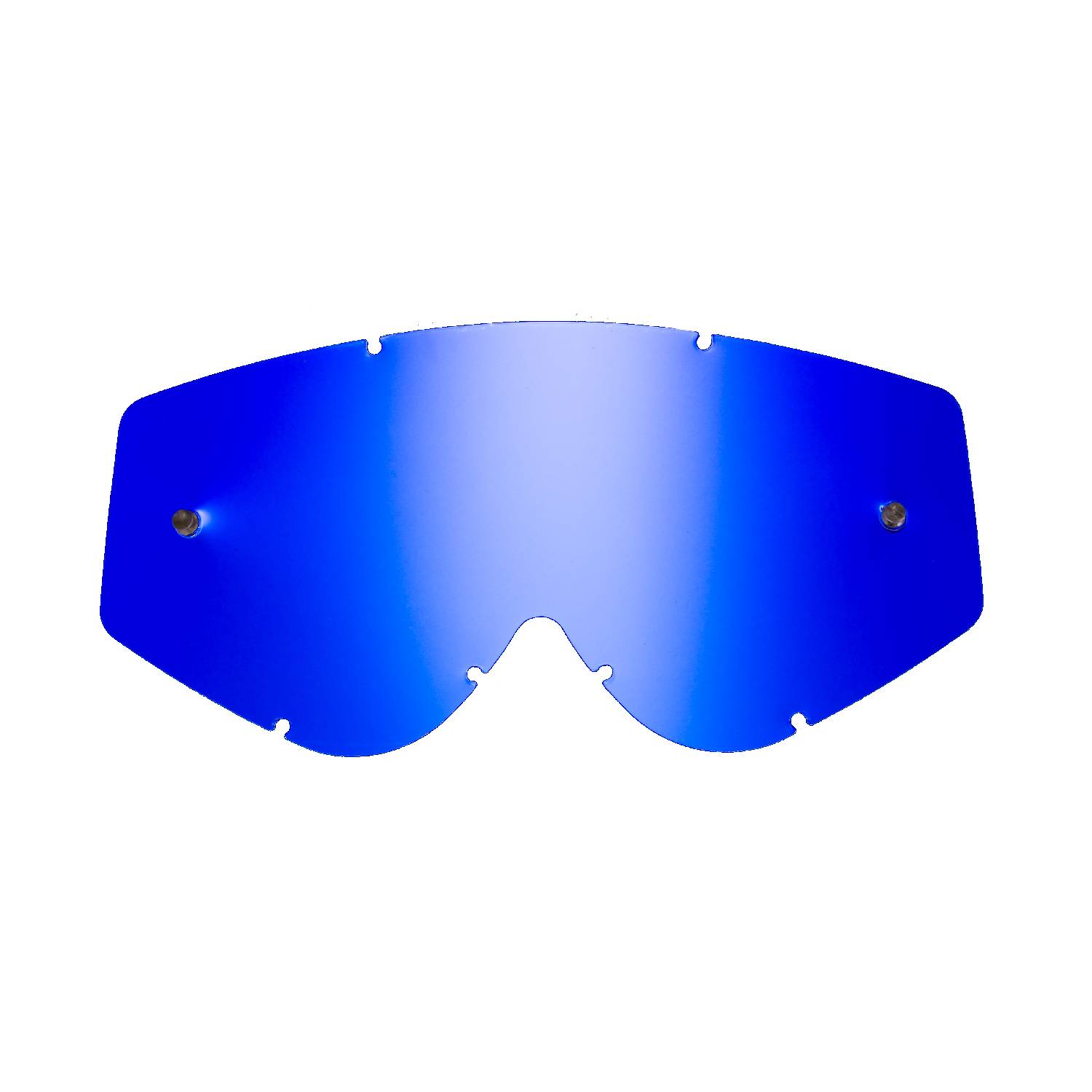 HZ GMZ  SE-411133-HZ lenti di ricambio per maschere motocross di colore blu specchiato