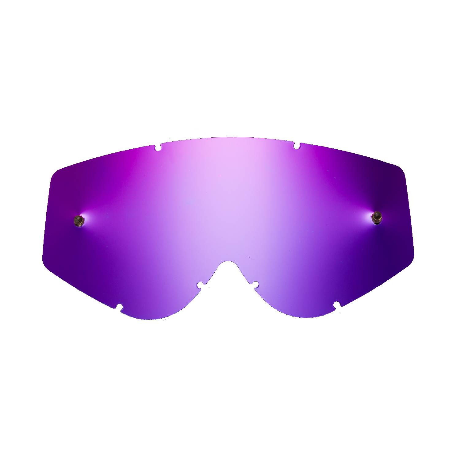 HZ GMZ  SE-411138-HZ lenti di ricambio per maschere motocross  di colore viola specchiato