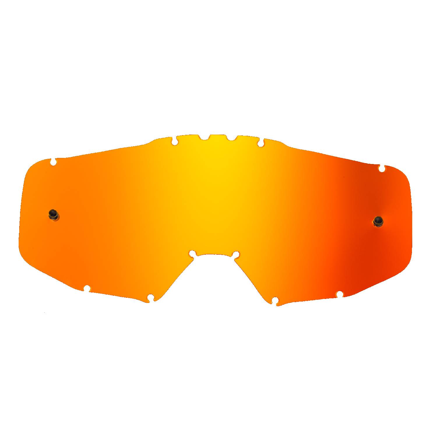 red-toned mirrored replacement lenses for goggles compatible for Just1 Iris / Vitro goggle