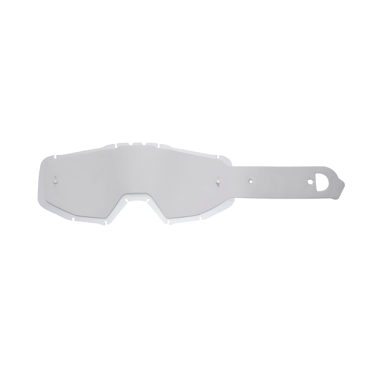 Lente trasparente + 10 Strappi (Combo) compatibile per occhiale/maschera Just1 Iris / Vitro