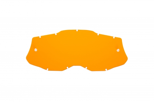 Lente di ricambio arancio compatibile per occhiale/maschera 100% RACECRAFT 2 / STRATA 2 / ACCURI 2 / MERCURY 2