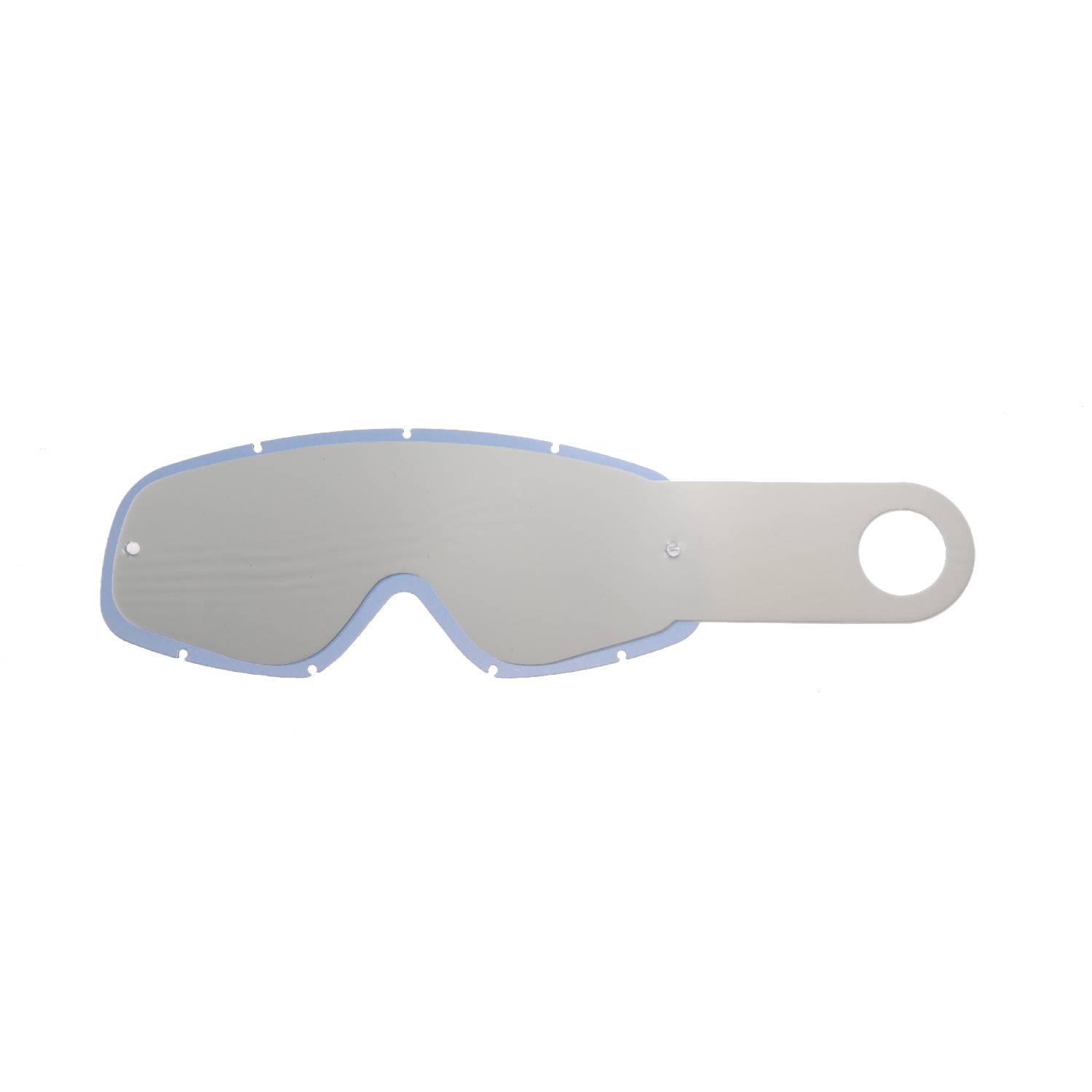 Smoke lens + 10 Tear-OFFS (combo) compatible for Oakley O-frame goggle