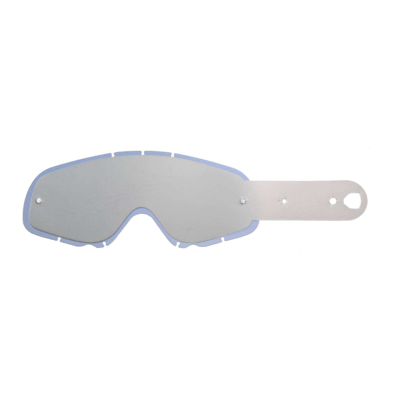 lente fumè + 10 Strappi (combo) compatibile per occhiale/maschera Oakley Crowbar