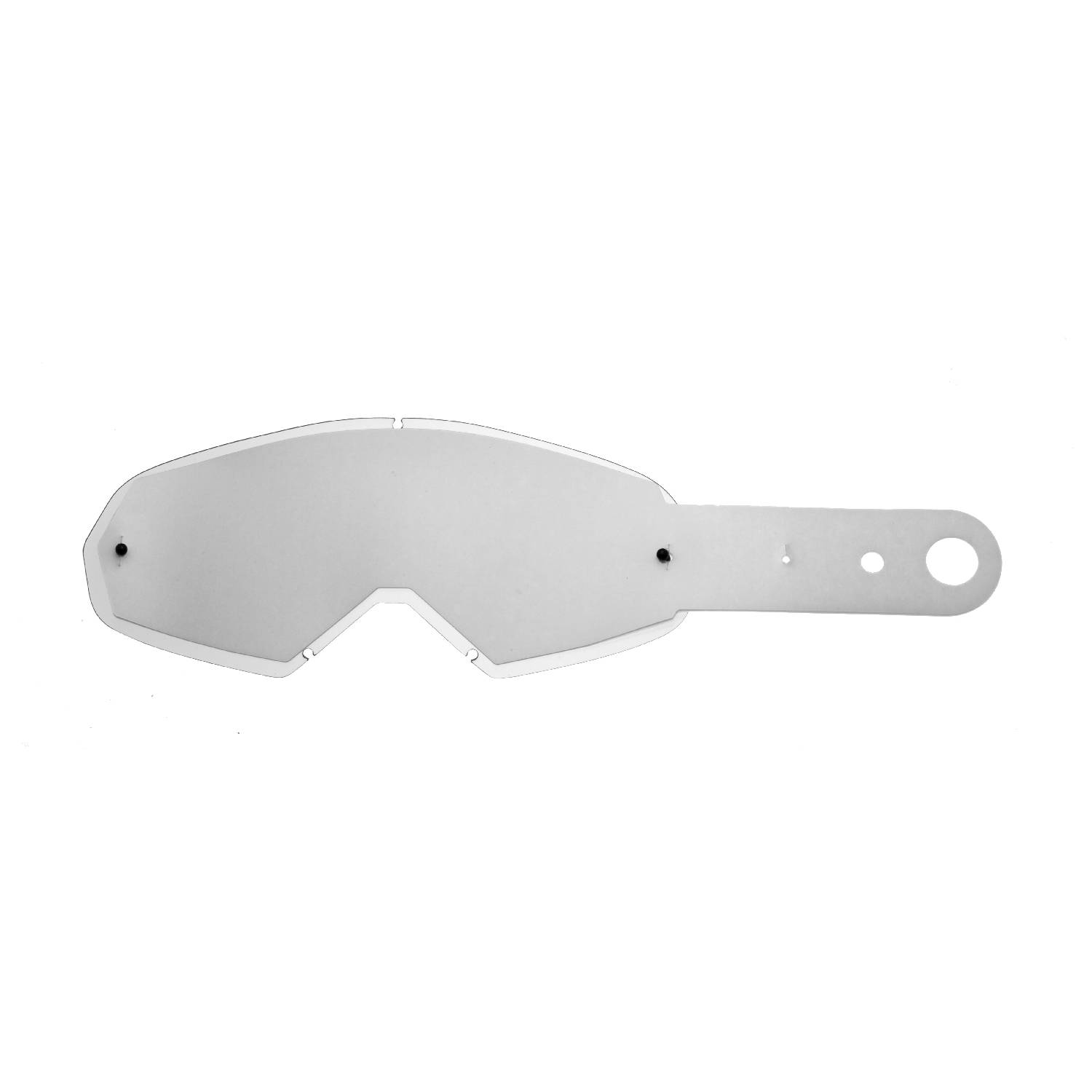 lente trasparente + 10 Strappi (combo) compatibile per maschera Oakley Mayhem