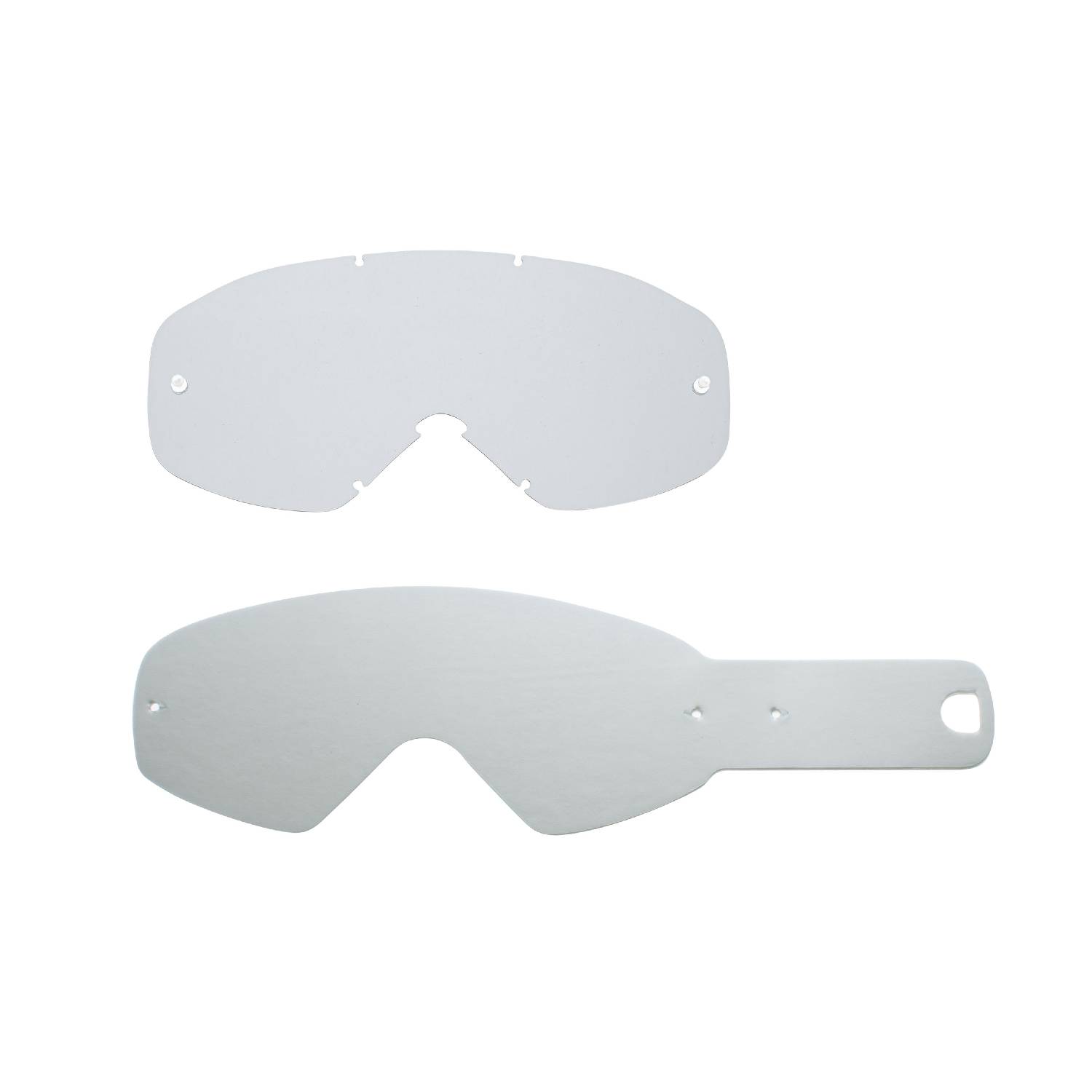 Seecle SE-414551-HZ Lente trasparente + 10 Tear-off (combo) compatibile per mascherina Oakley O-Frame 2.0 mx
