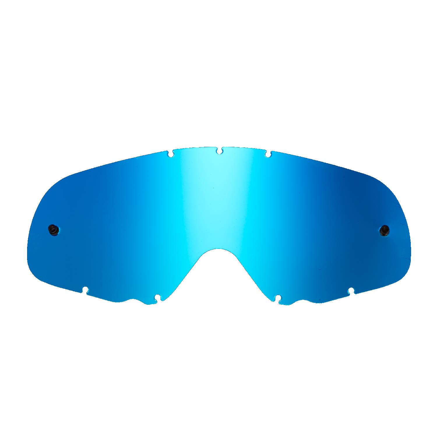 blue-toned mirrored replacement lenses  compatible for Oakley Crowbar goggle