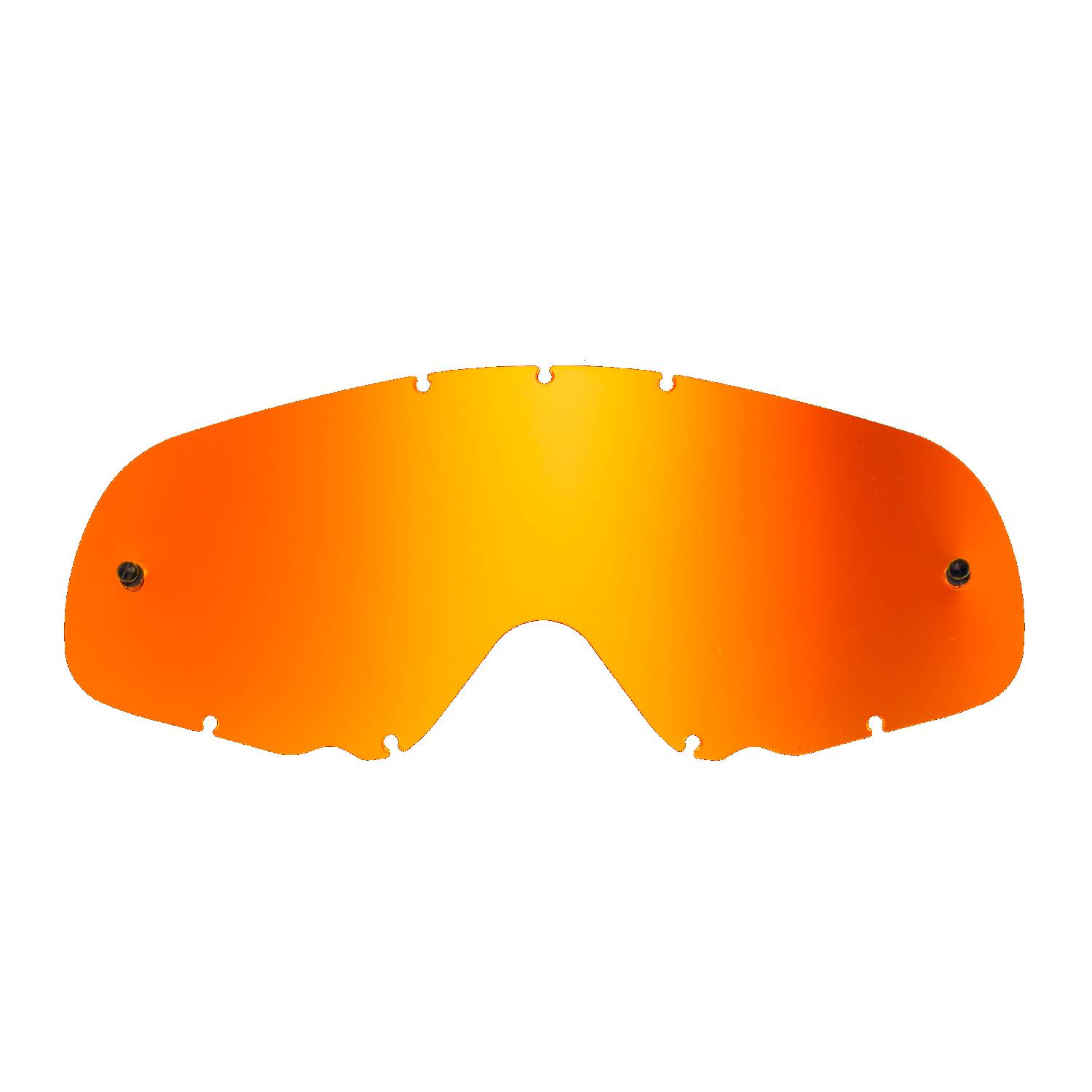 lente di ricambio arancio specchiato compatibile per occhiale/maschera Oakley Crowbar