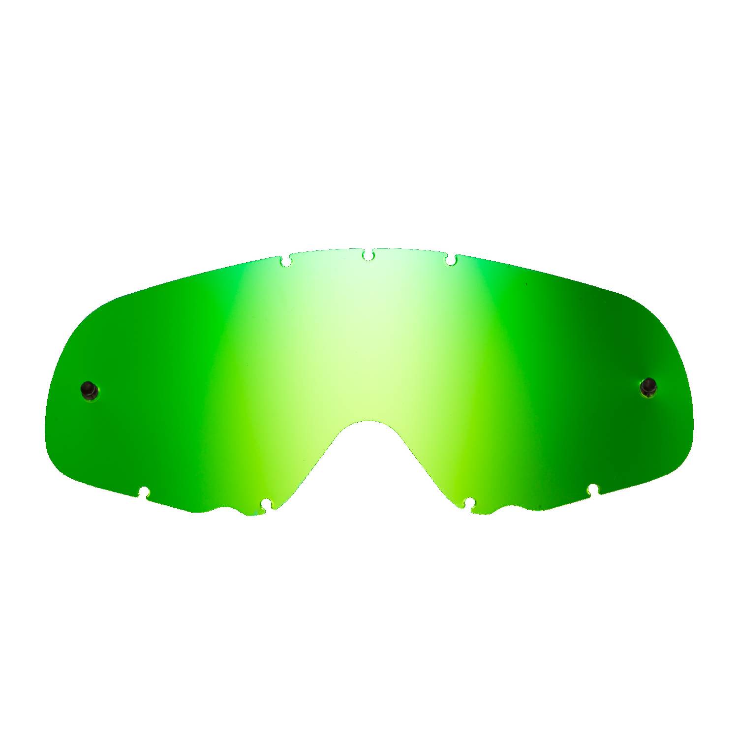 lente di ricambio verde specchiato compatibile per occhiale/maschera Oakley Crowbar