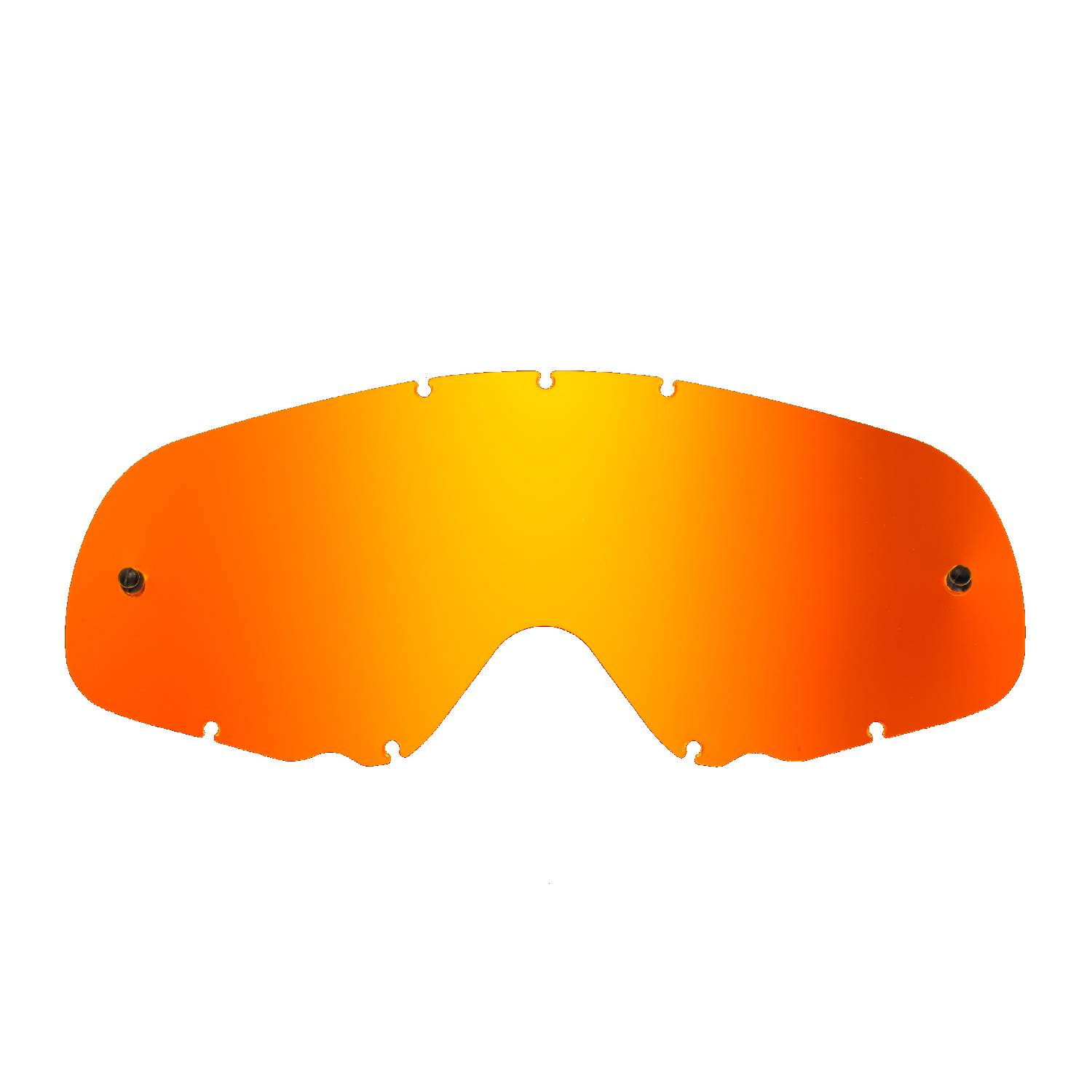 red-toned mirrored replacement lenses  compatible for Oakley Crowbar goggle