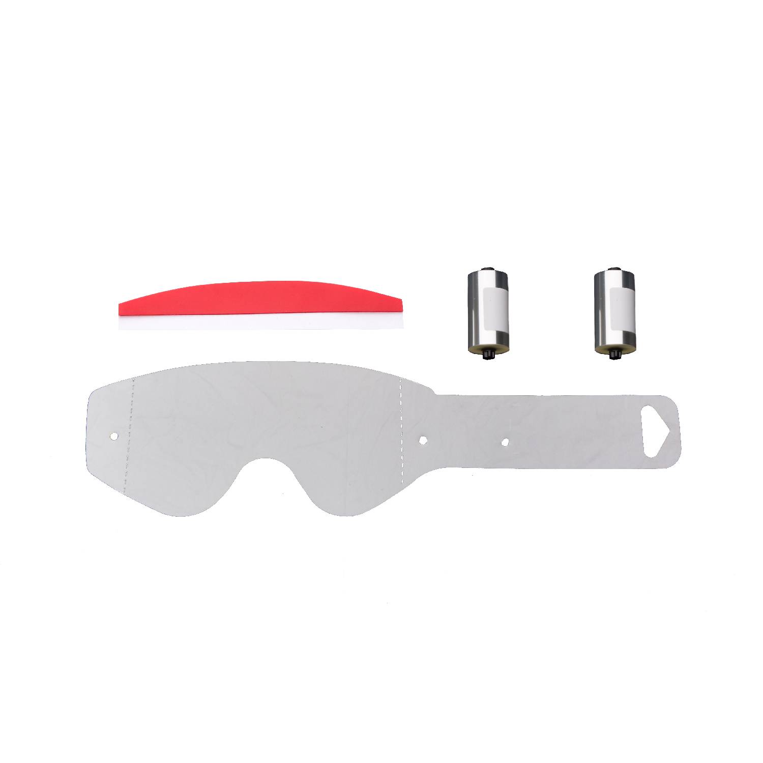 kit roll-off trasparente compatibile per occhiale/maschera 100% Racecraft / Strata / Accuri