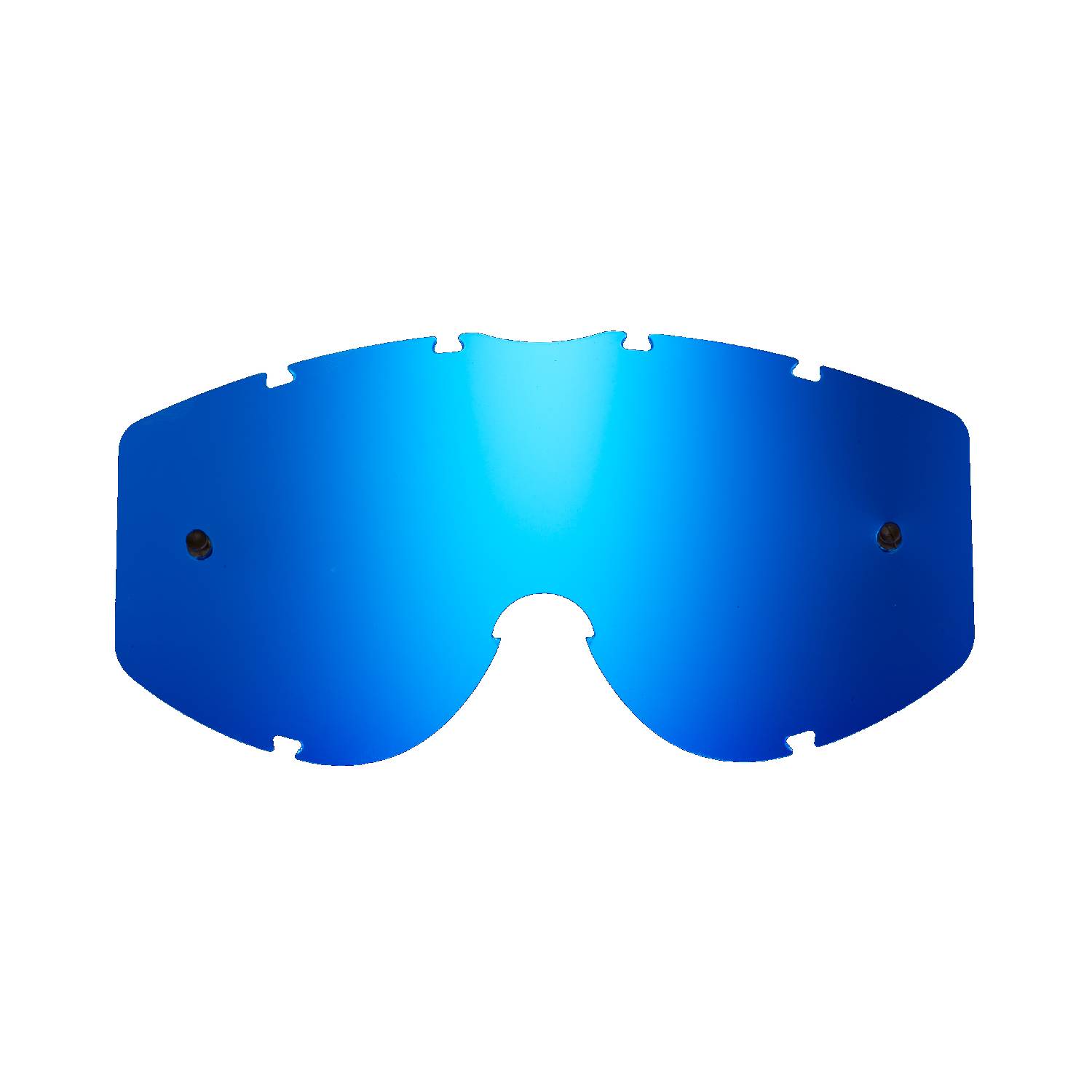 Lente di ricambio blu specchiato compatibile per occhiale/maschera Progrip 3200 / 3450 / 3400  / 3201 / 3204 / 3301