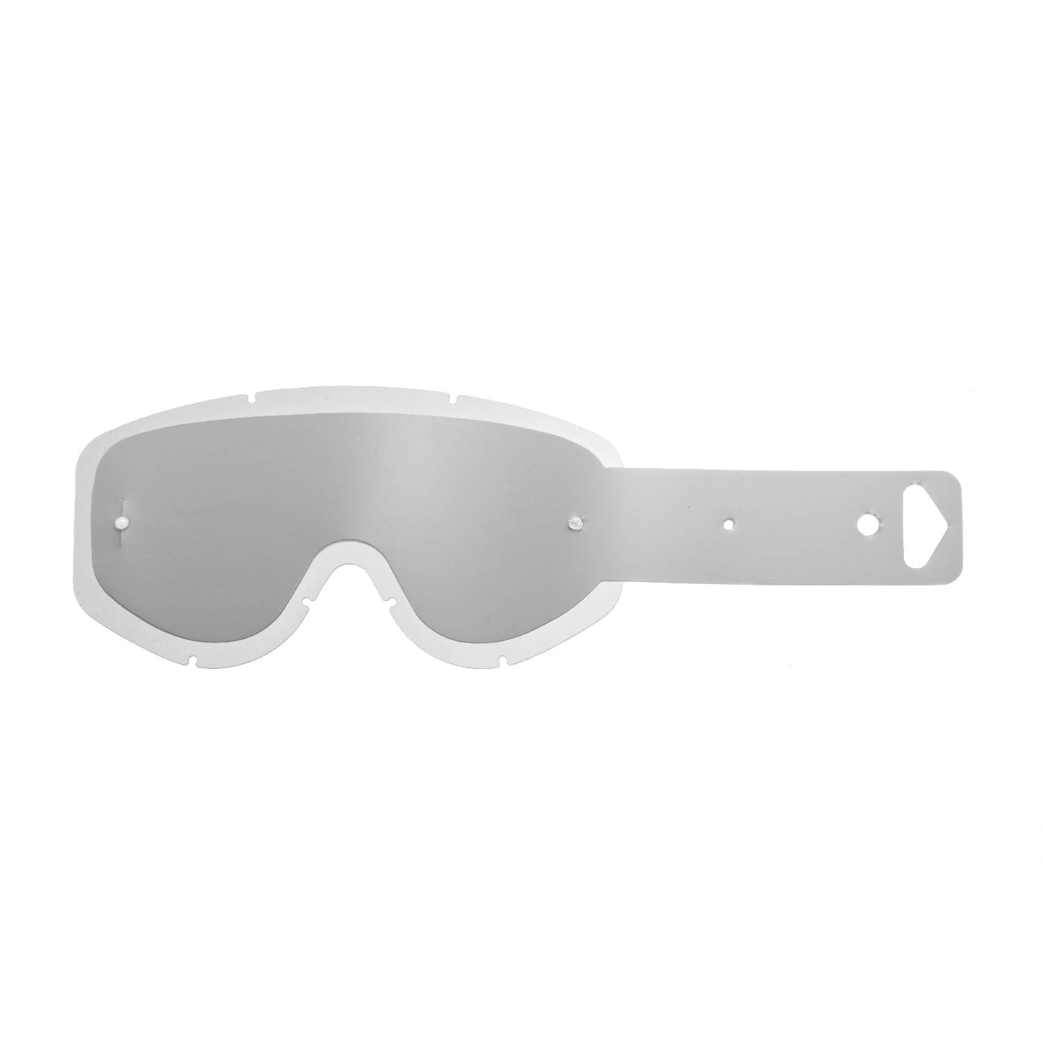 Lente trasparente + 10 Strappi (combo) compatibile per occhiale/maschera Scott 83/89
