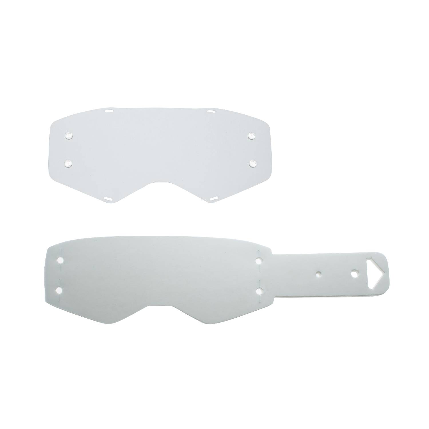 Lente trasparente + 10 Strappi (combo) compatibile per occhiale/maschera Scott Prospect/Fury