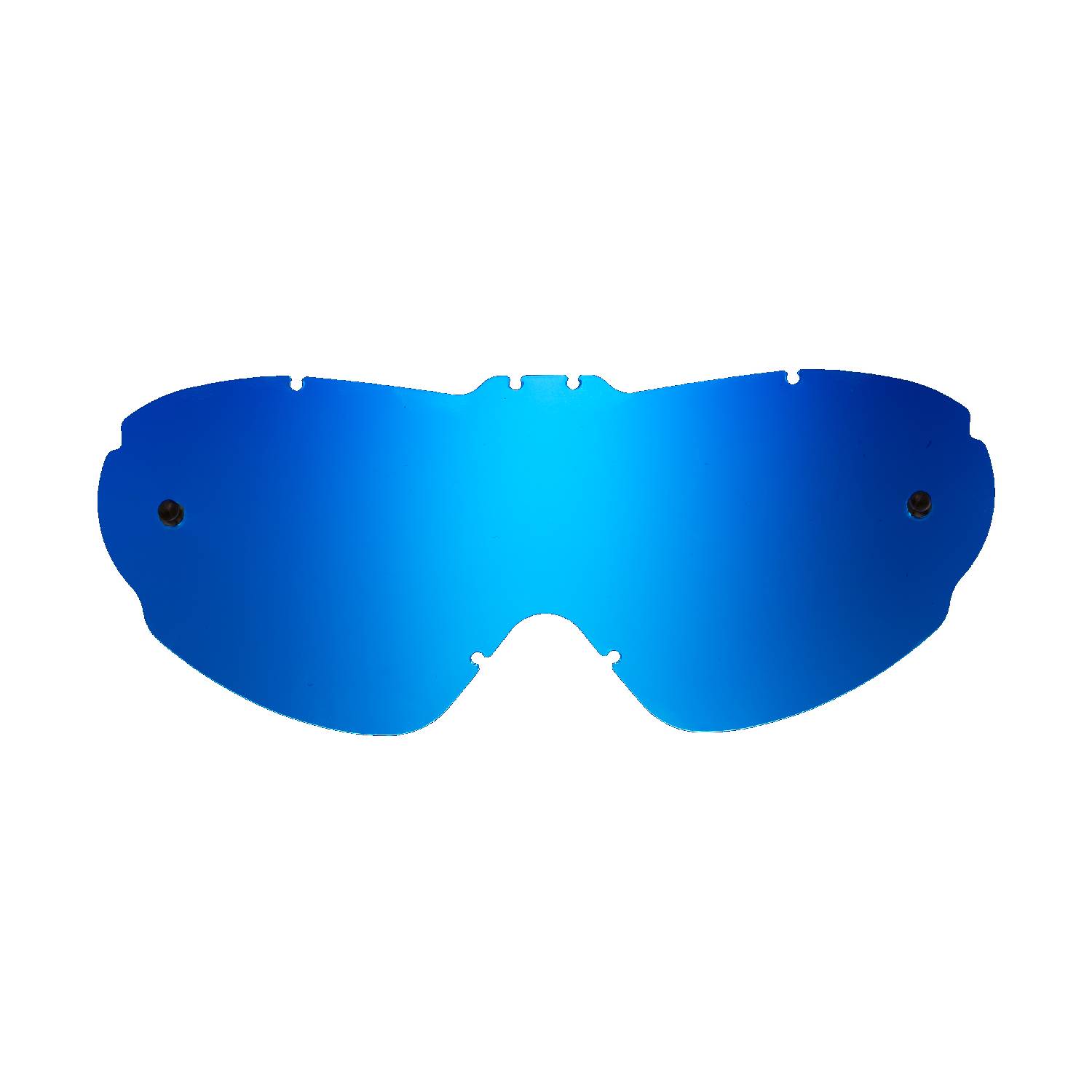 blue-toned mirrored replacement lenses for goggles compatible for Scott Hi voltage work goggle
