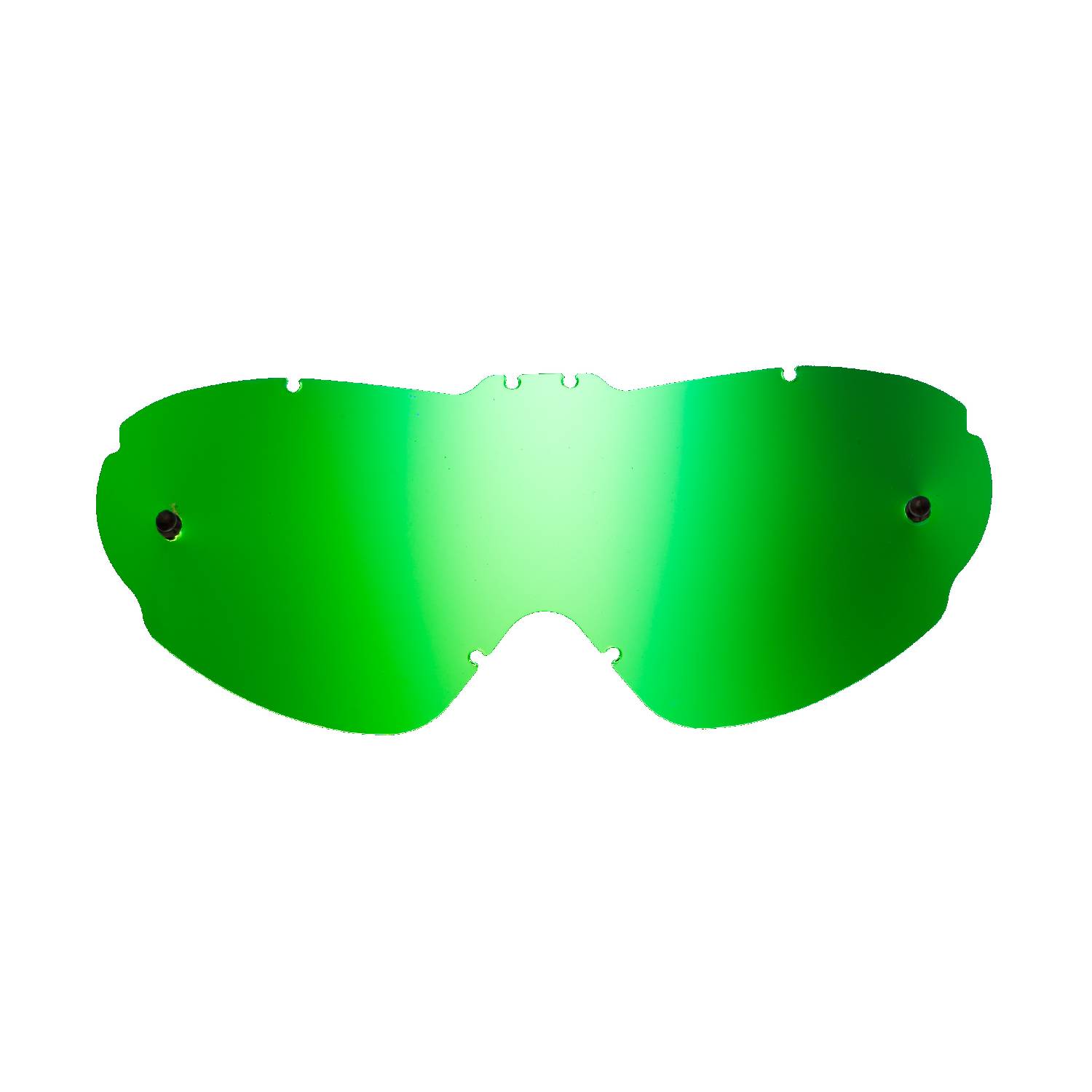 green-toned mirrored replacement lenses for goggles compatible for Scott Hi voltage work goggle
