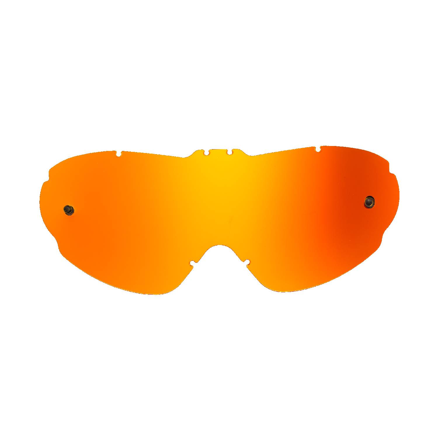 orange-toned mirrored replacement lenses for goggles compatible for Scott Hi voltage work goggle