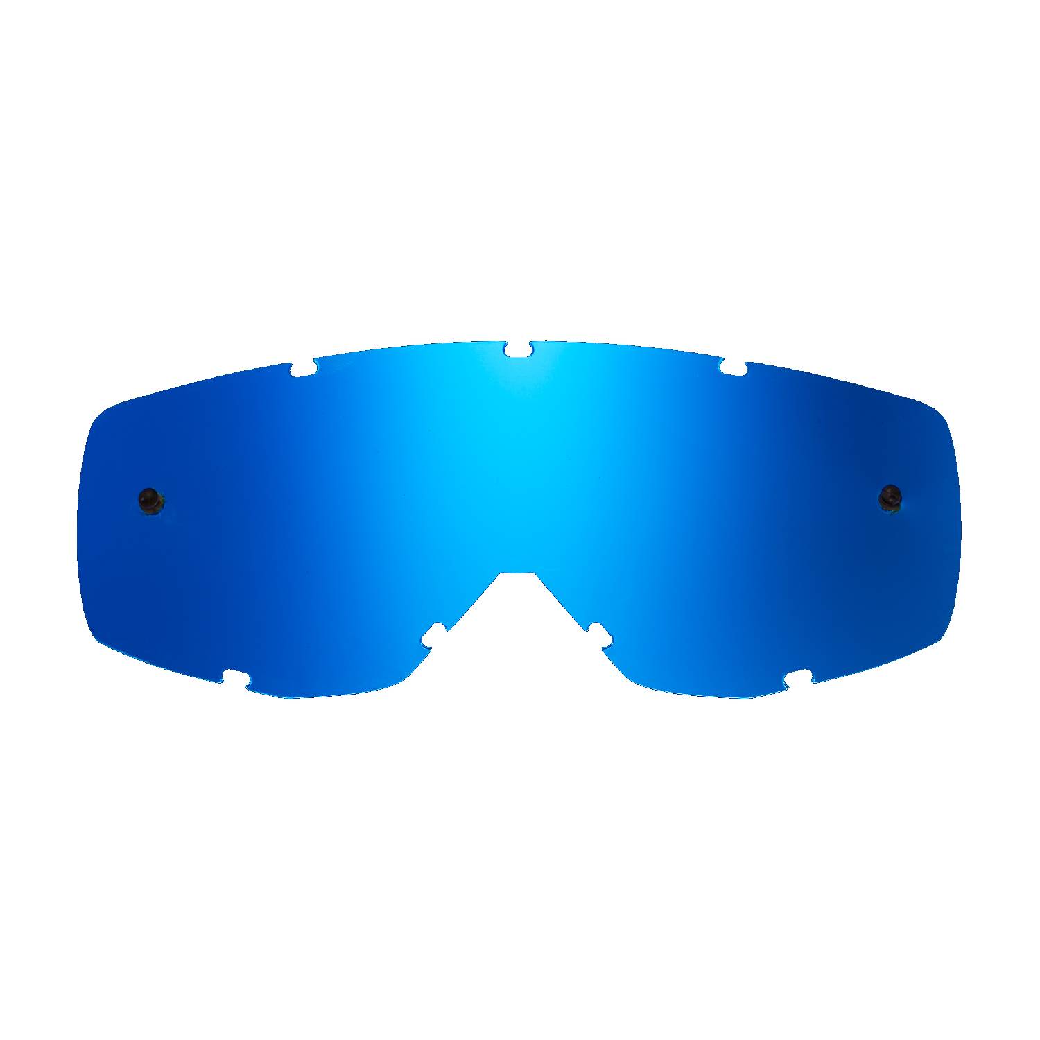 blue-toned mirrored replacement lenses for goggles compatible for Scott Hustle/ Primal / Tyrant / Split goggle