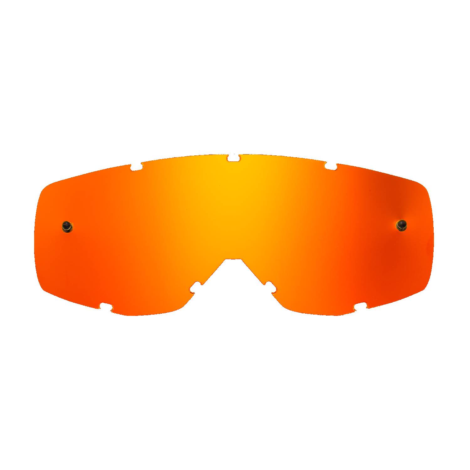 red-toned mirrored replacement lenses for goggles compatible for Scott Hustle/ Primal / Tyrant / Split goggle
