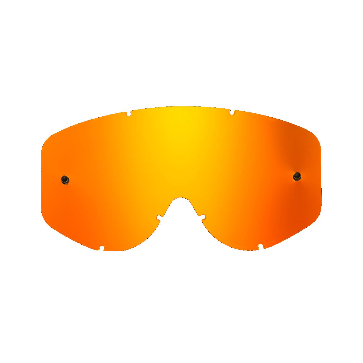 orange-toned mirrored replacement lenses for goggles compatible for Scott 83/89 / Recoil / 89 Xi goggle