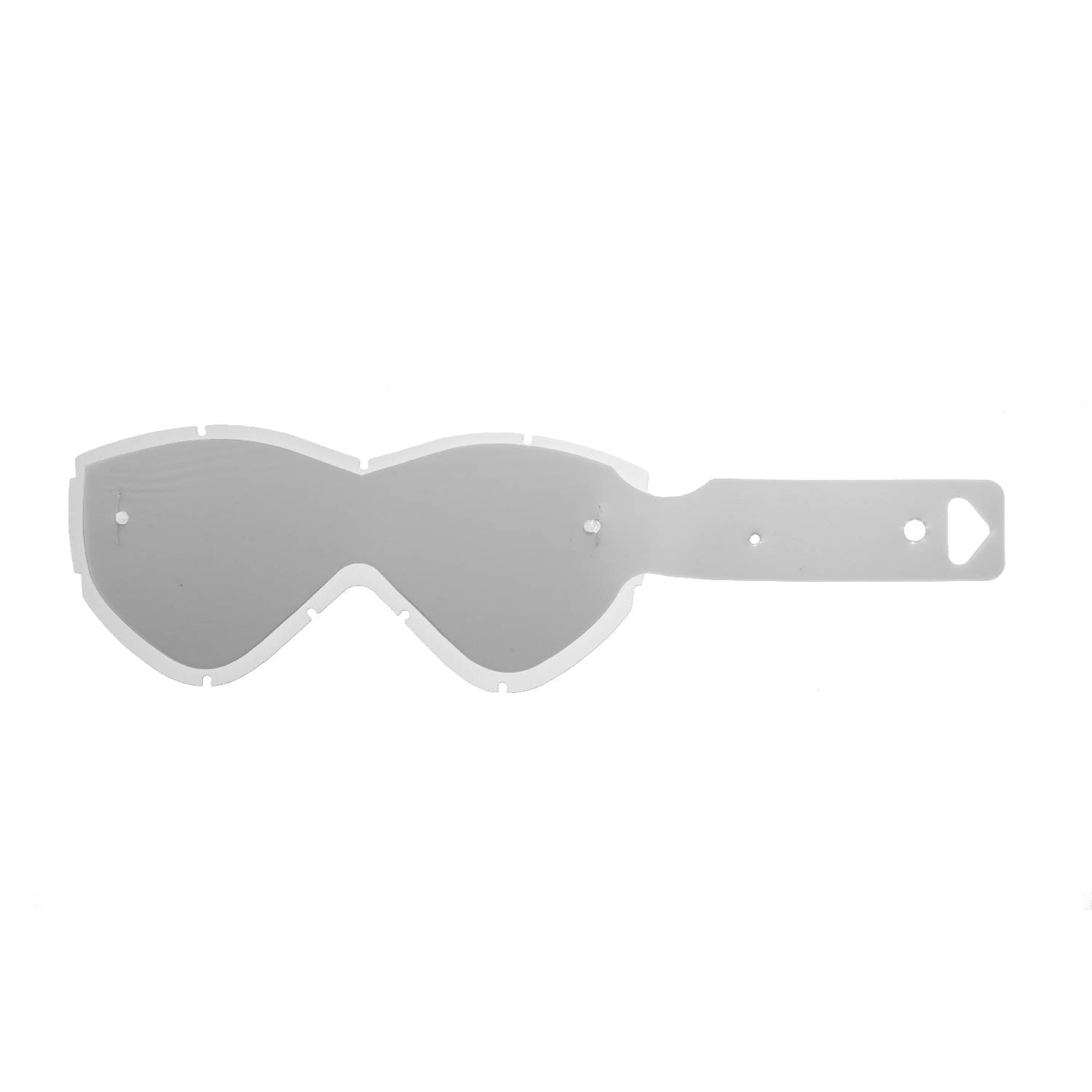 combo lenses with clear lenses with 10 tear off compatible for Smith Warp goggle