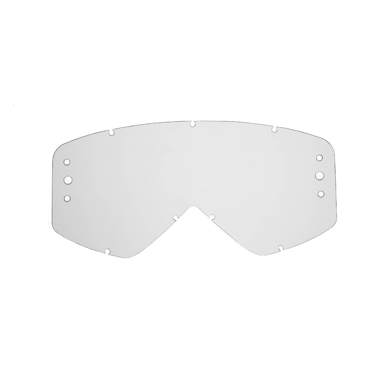 Lente di ricambio roll-off trasparente compatibile per occhiale/maschera Smith Fuel
