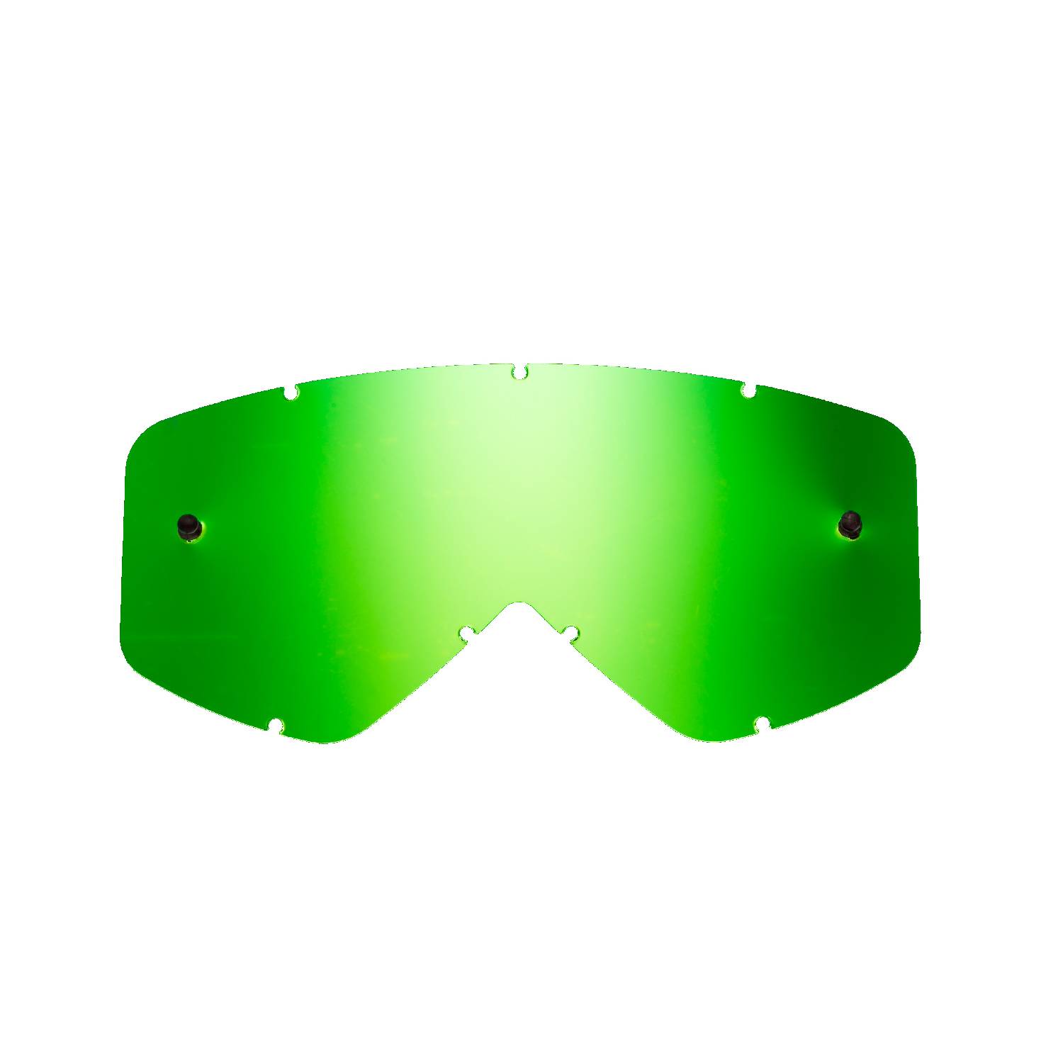 Lente di ricambio verde specchiato compatibile per occhiale/maschera Smith Fuel / Intake / V1 / V2